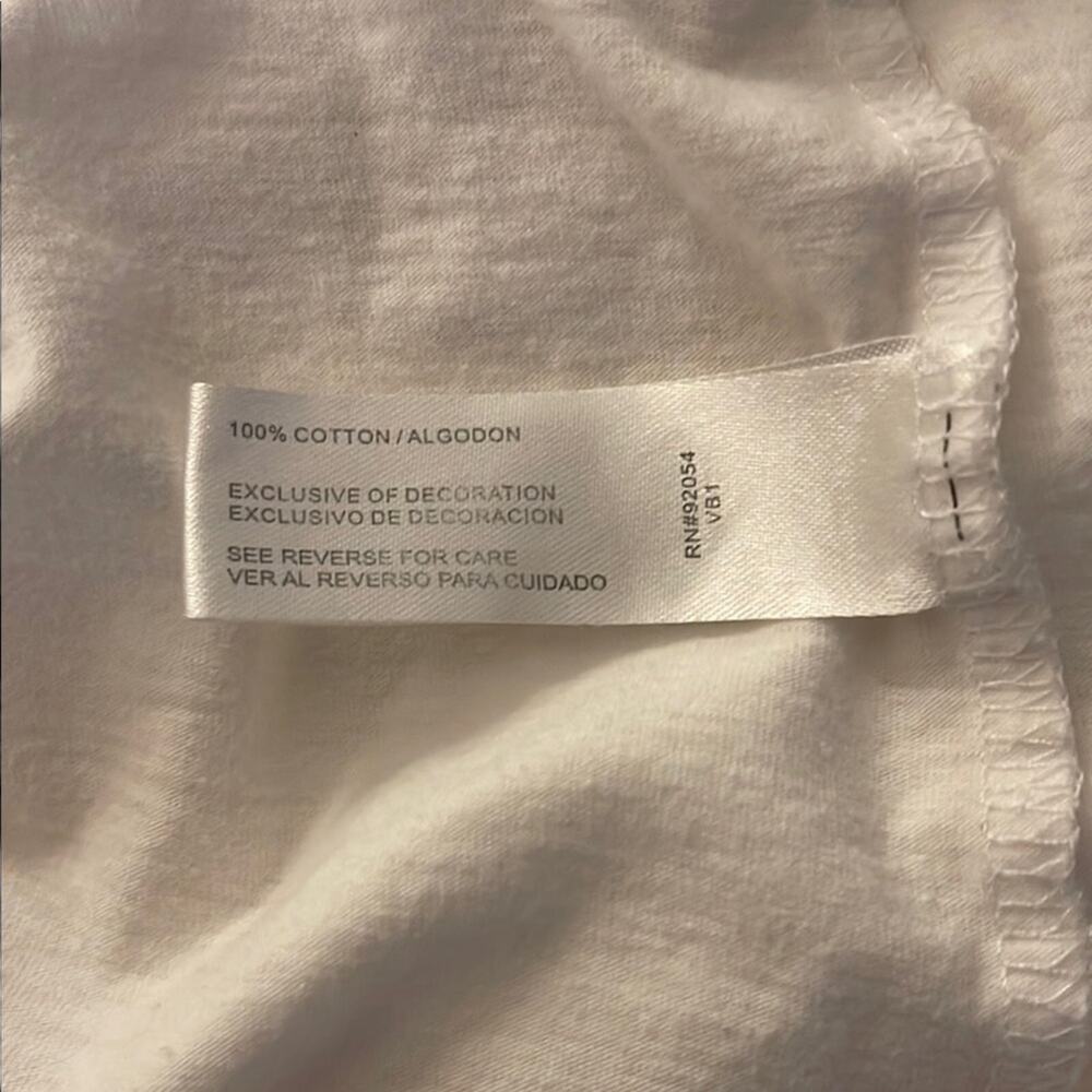 Carolyn Taylor White Peasant Top | Size 2X - Picture 5 of 6
